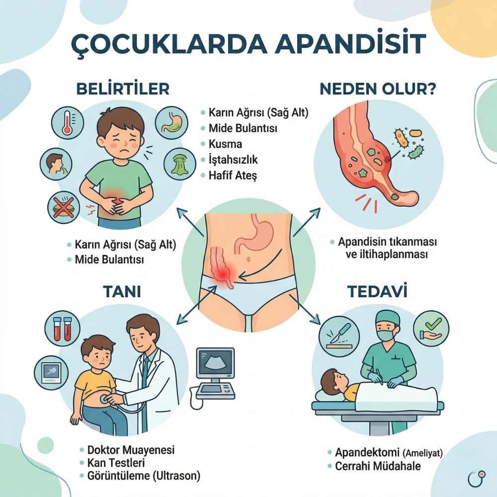 Ã§ocuklarda apandisit ameliyatÄ±