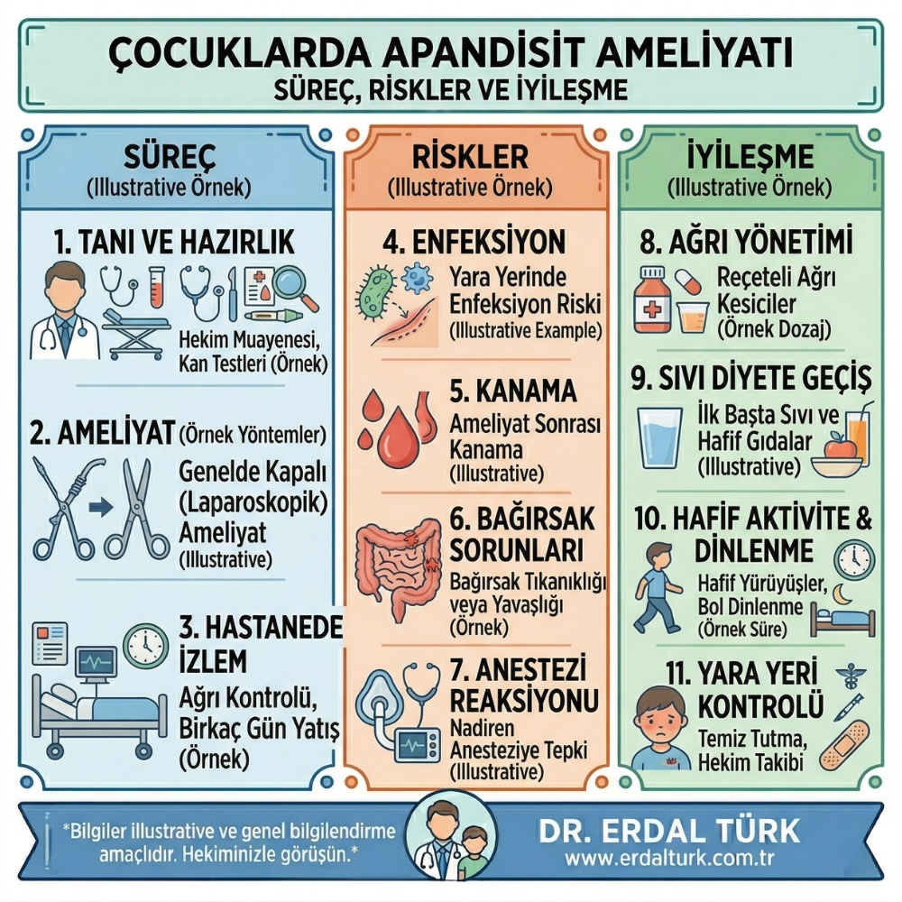 Ã§ocuklarda apandisit ameliyatÄ±