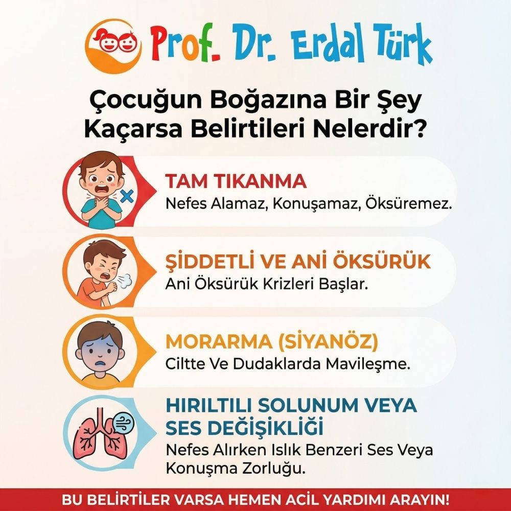  Ã§ocuÄŸun yabancÄ± cisim yutmasÄ± belirtileri