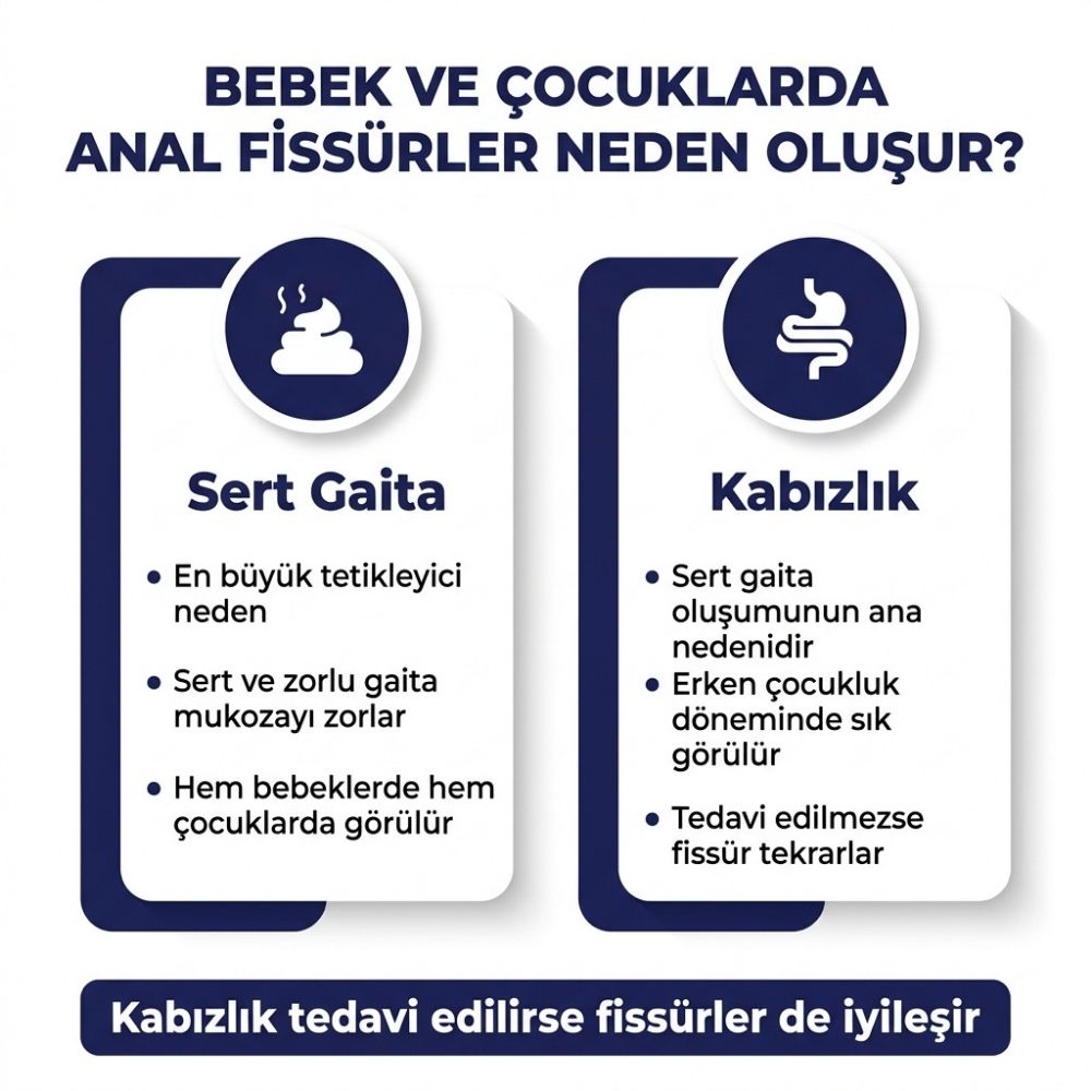 Ã§ocuklarda makattan kan gelmesi