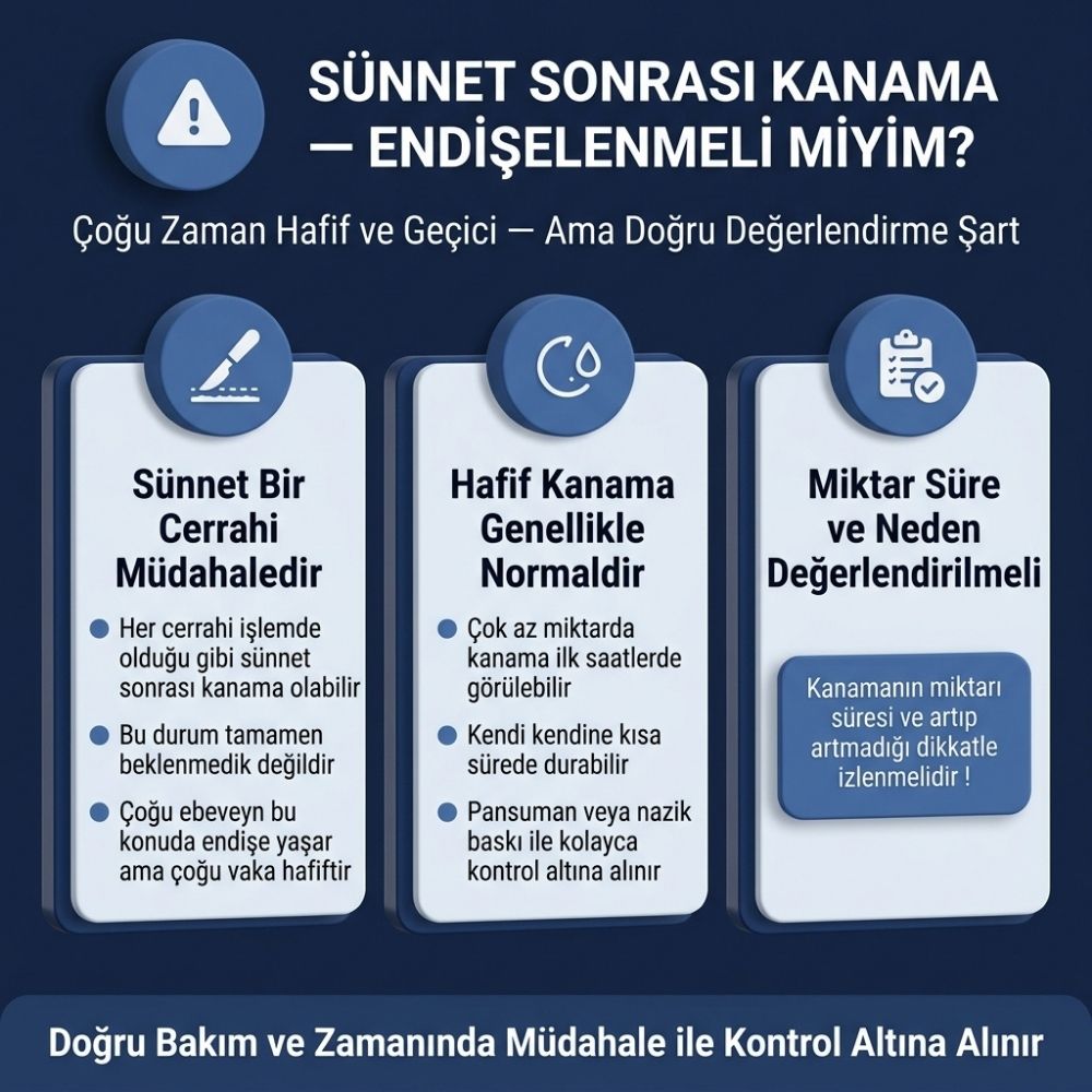 sÃ¼nnet sonrasÄ± kanama normal mi