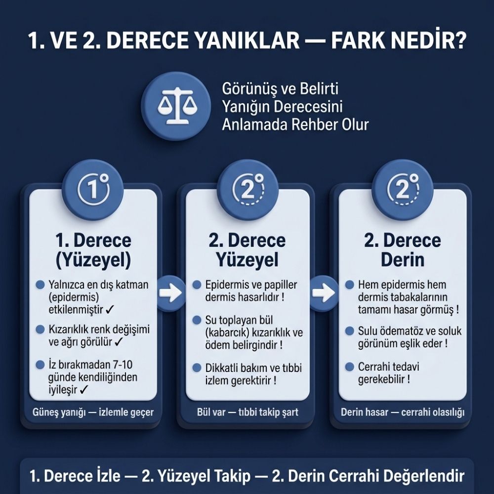 2. derece yanÄ±k iyileÅme sÃ¼reci
