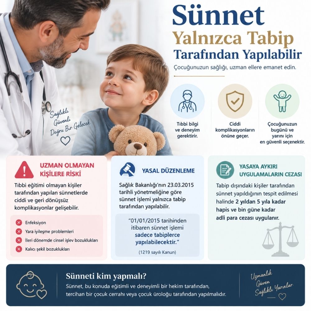 sÃ¼nnet iÃ§in hangi doktora gidilir