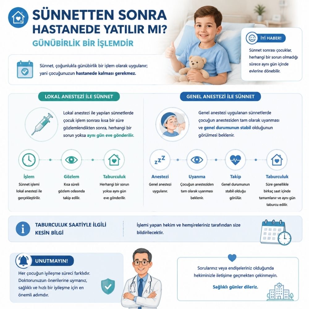 sÃ¼nnet olan Ã§ocuk ne yemeli